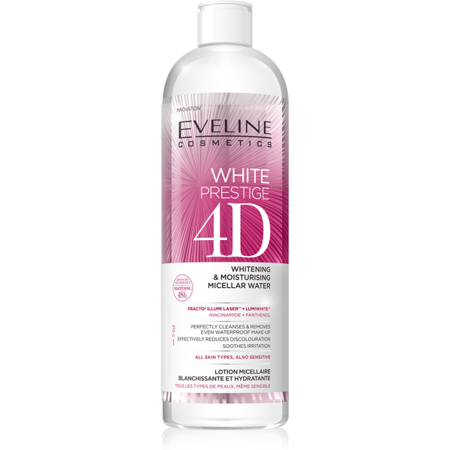 Eveline White Prestige 4D Whitening and Moisturising Micellar Water 500ml