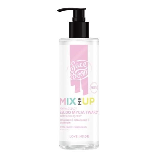 FaceBoom Mix Me Up Revitalizing Face Wash Gel for All Skin Types Vegan 195g