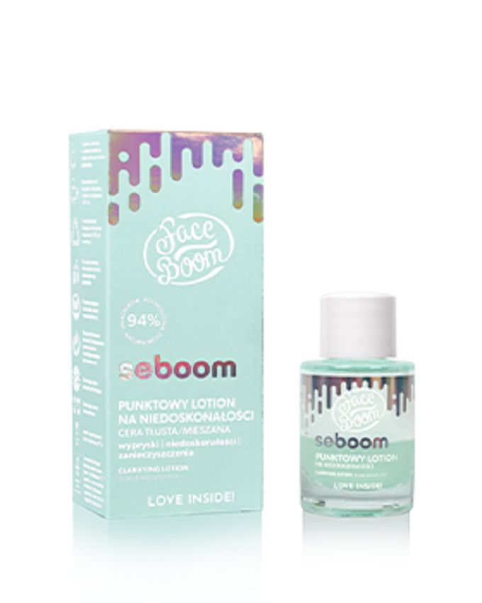 FaceBoom Seboom Spot Lotion for Imperfections for Oily and Combination Skin 15g