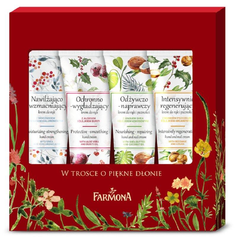 Farmona Hand Creams Set Kit for Beautiful Hands Care 4x50ml