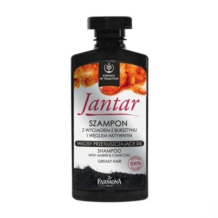 Farmona Jantar Shampoo with Amber and Activated Carbon Extract  330ml