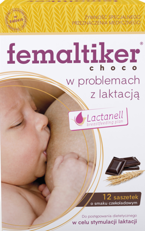 Femaltiker Choco For Women During Lactation Vitamins Minerals 12 sachets