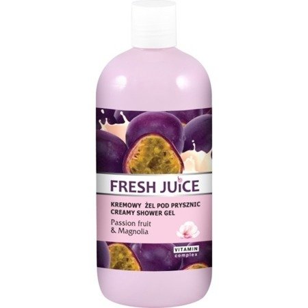 Fresh Juice Creamy Shower Gel Passion Fruit and Magnolia 500 ml