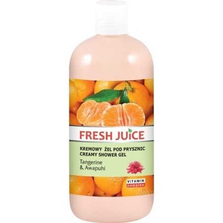 Fresh Juice Creamy Shower Gel Tangerine and Awapuhi 500ml