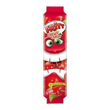 Fritt Chewing Soluble Candy with Vitamin C and Cherry Flavor 1 Piece