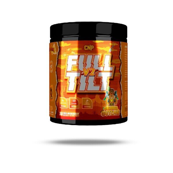 Full Tilt V2 Pre-Workout, Orange Outlaw - 570g