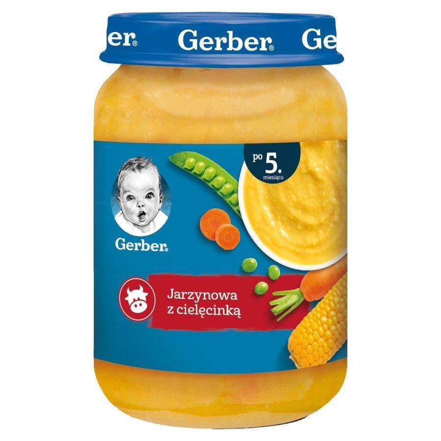 Gerber Vegetable Dish with Veal for Babies after 5 Months 190g