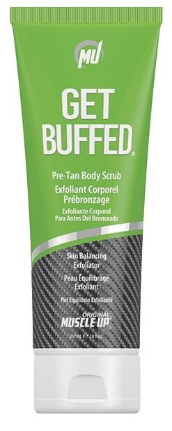 Get Buffed, Pre-Tan Body Scrub and Skin Balancing Exfoliator - 237 ml.