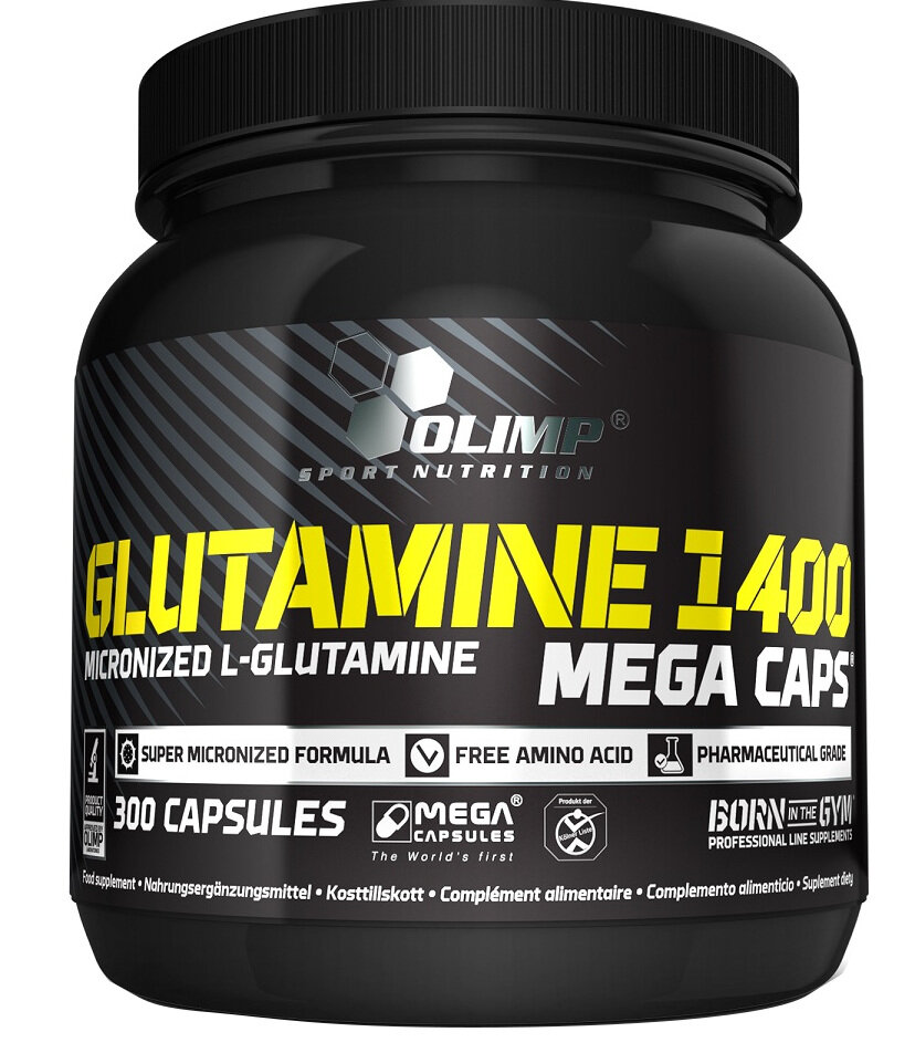 Glutamine Mega Caps - 300 caps