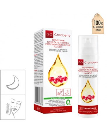 GoCranberry Intensively Moisturizing Anti-wrinkle Night Serum 30 ml