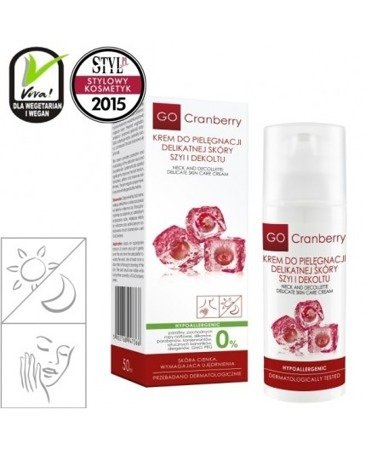 GoCranberry Neck And Decolette Delicate Skin Care Cream 50 ml
