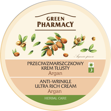 Green Pharmacy Anti-Wrinkle Ultra Rich Cream for Dry Skin with Argan 150ml