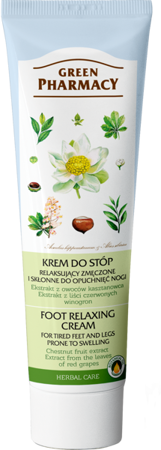 Green Pharmacy Relaxing Foot Cream for Tired Feet and Legs with Chestnut Extract 100ml