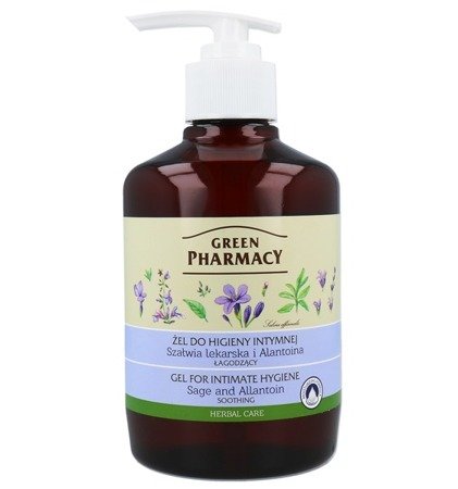 Green Pharmacy Soothing Intimate Hygiene Gel with Sage and Allantoin 370ml