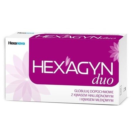 HEXAGYN DUO Vaginal globules 10pcs