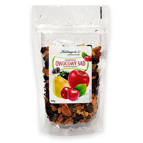 Herbapol Fruit and Herbal Tea Fruit Orchard with Black Currant and Raisins 100g