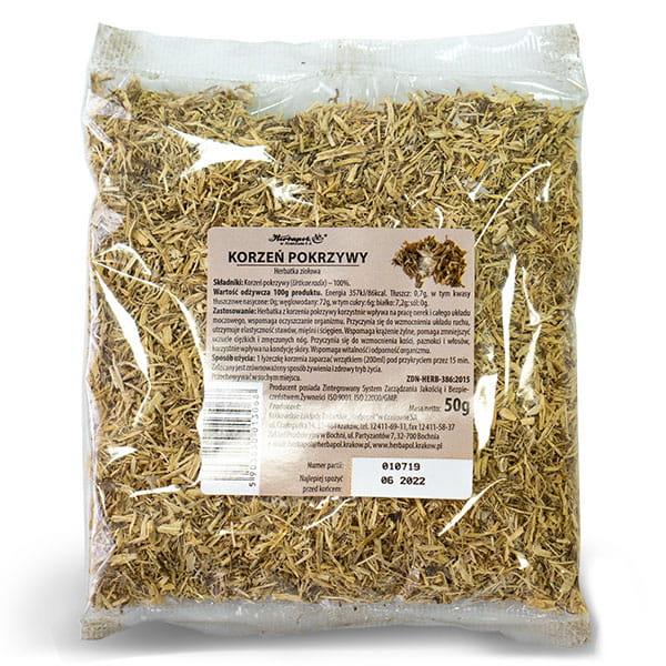 Herbapol Nettle Root Herbal Tea for Kidneys Work and Urinary System 50g