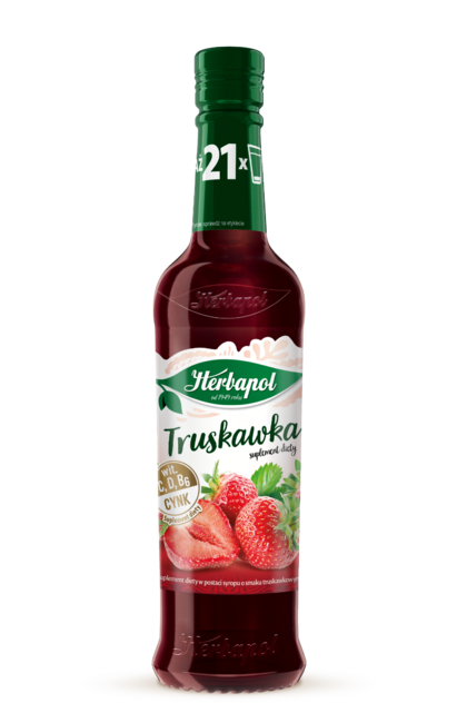 Herbapol Strawberry Syrup 420ml