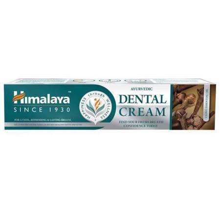 Himalaya Ayurvedic Dental Cream Toothpaste with Clove for Long-Lasting Fresh Breath 100g