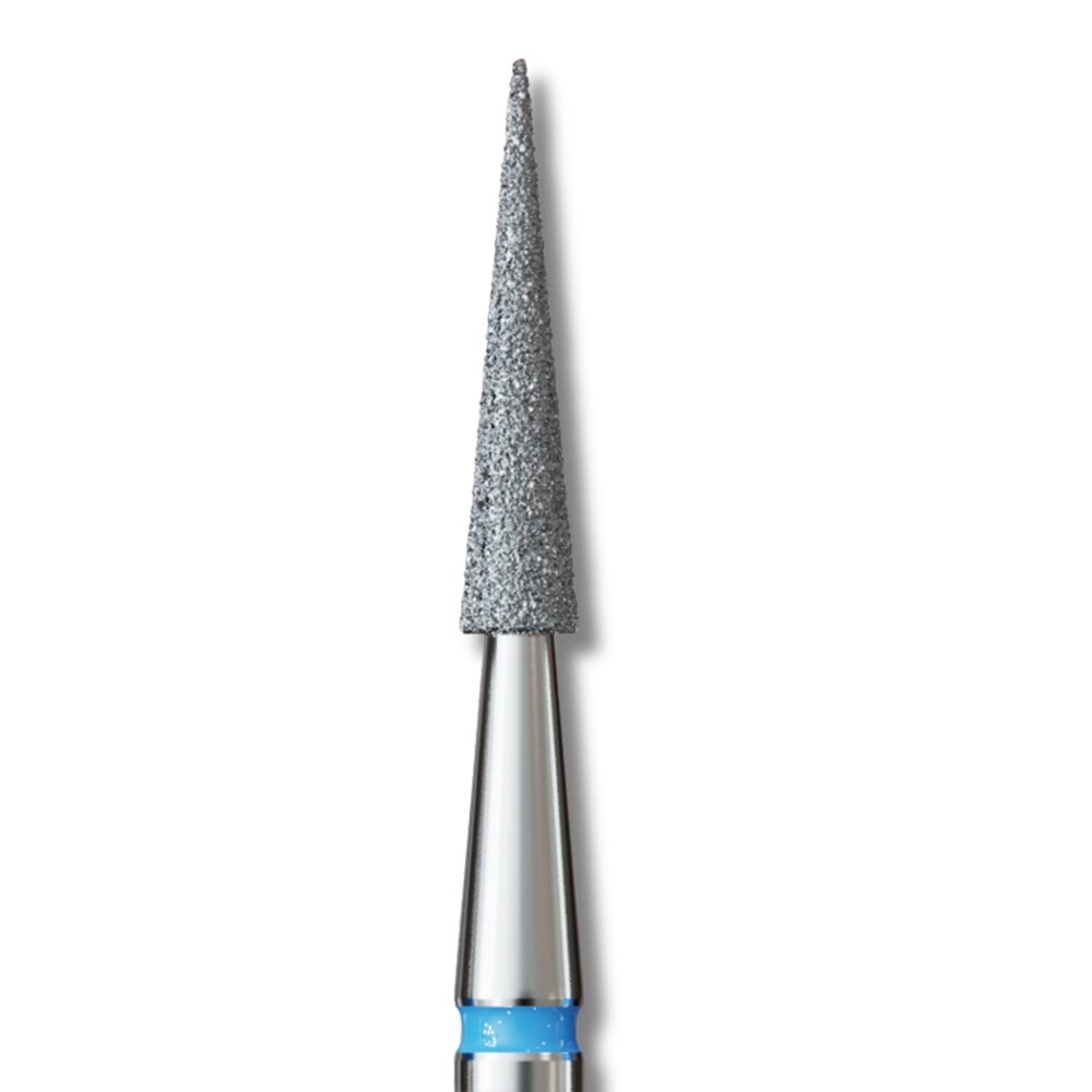 IQ Nails Diamond Nail Drill Bit Pointed Tip 1.8mm Medium Fine for Manicure and Pedicure 165.524.018 1 Piece