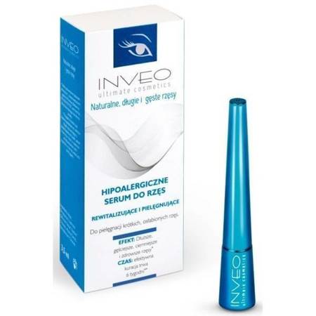 Inveo Hypoallergenic Serum Enhancing Eye Lash Growth Revitalising and Conditioning with Bimatoprost 3.5ml