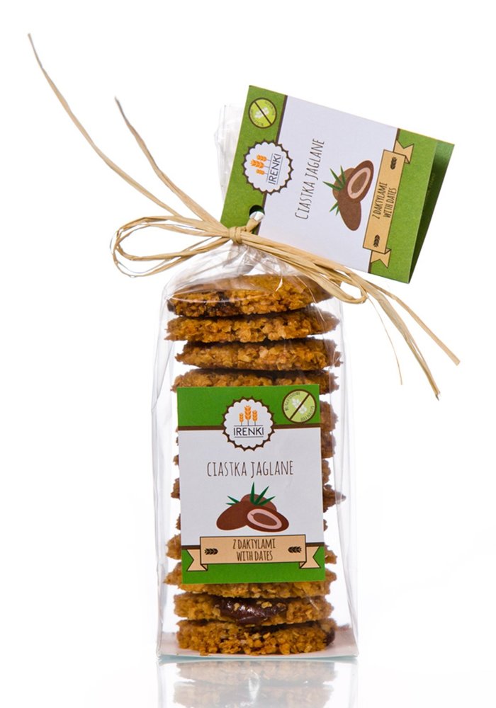Irenki Millet Cookies with Dates and Cereal Flakes without Flour and Preservatives 175g