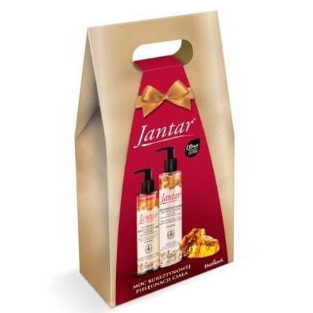 Jantar Regenerating Set for Body and Hand with Platinum Amber Serum 175ml and Showr Oil 400ml
