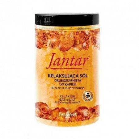 Jantar Relaxing Coarse Salt for Bath with Amber Essence 500g