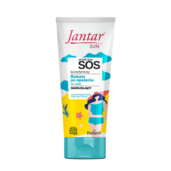 Jantar Sun After Sun SOS Amber Moisturizing After Sun Balm Family 200ml