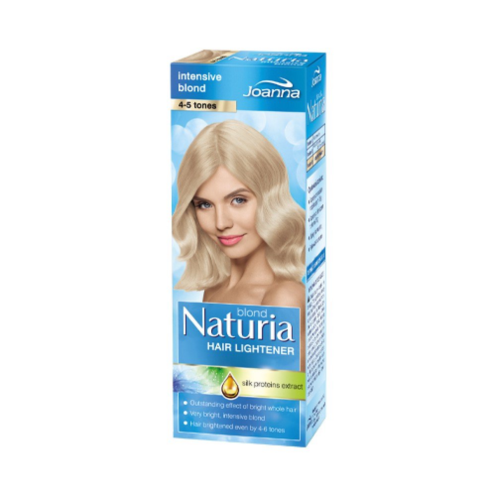 Joanna Naturia Blond Brightener for All Hair Types 4 Tones Perfect Results 100ml