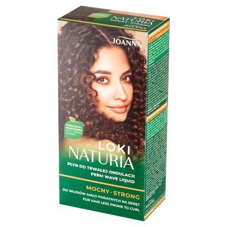 Joanna Naturia Curls Liquid and Fixer for Permanent Wave Strong 2x75ml