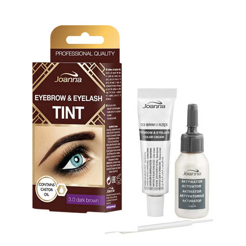 Joanna Tint Eyebrow & Eyelashes Henna No 3.0 Dark Brown 15ml