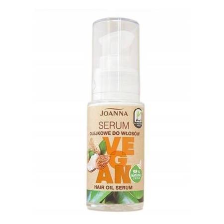 Joanna Vegan Oil Serum for Dry and Damaged Hair with Shea Butter 30g