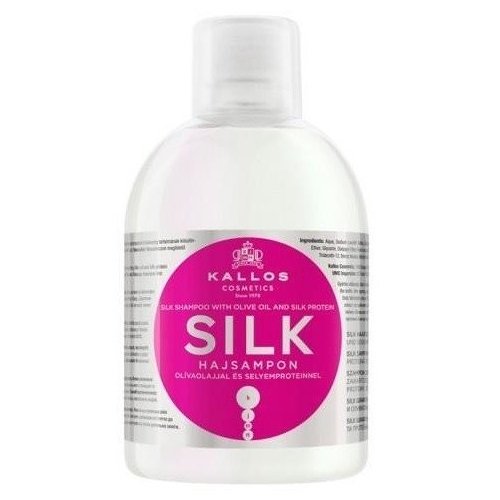 Kallos Silk Regenerating Hair Shampoo with Olive Oil and Silk Proteins 1000ml