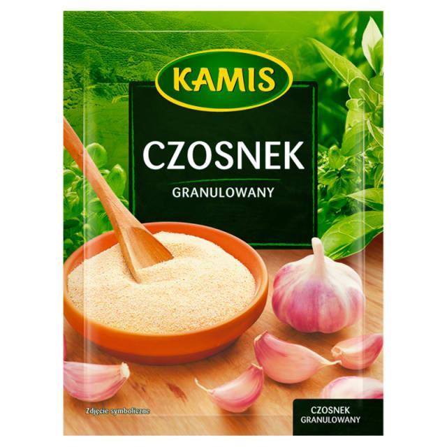 Kamis Granulated Garlic for Meats and Soups for Aroma and Expressive Spiciness 20g