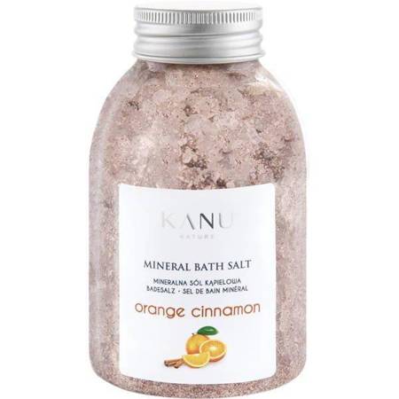 Kanu Nature Regenerating Mineral Bath Salt with Orange and Cinnamon Scent 350g