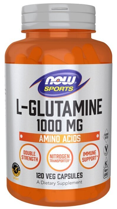 L-Glutamine, 1000mg - 120 vcaps