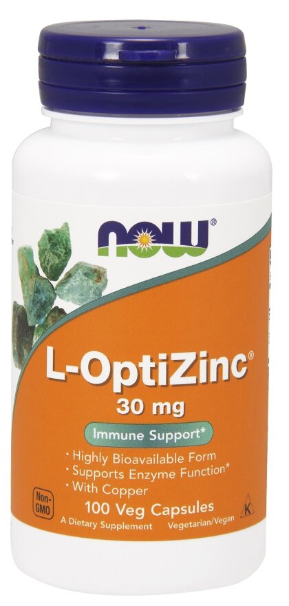 L-OptiZinc, 30mg - 100 vcaps