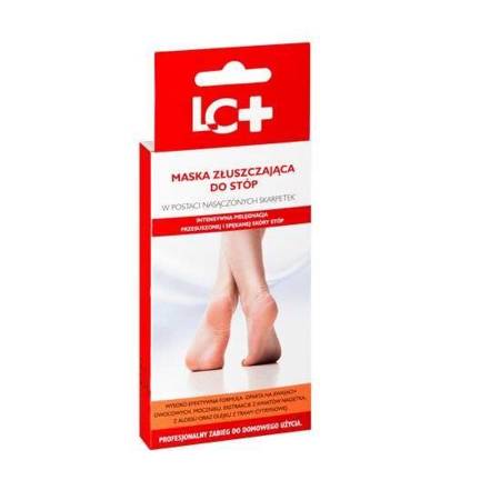 LC+ Exfoliating Foot Mask in Form of Soaked Socks 2x15g