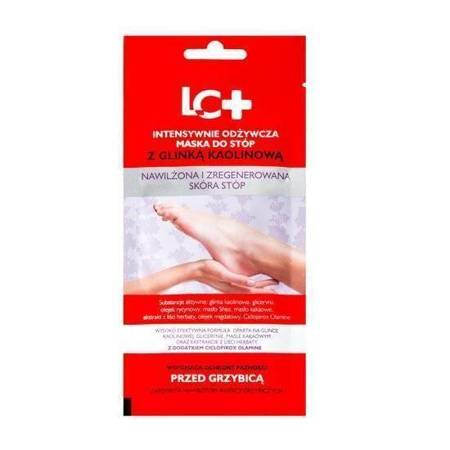 LC+ Intensively Nourishing Foot Mask with Kaolin Clay 35ml