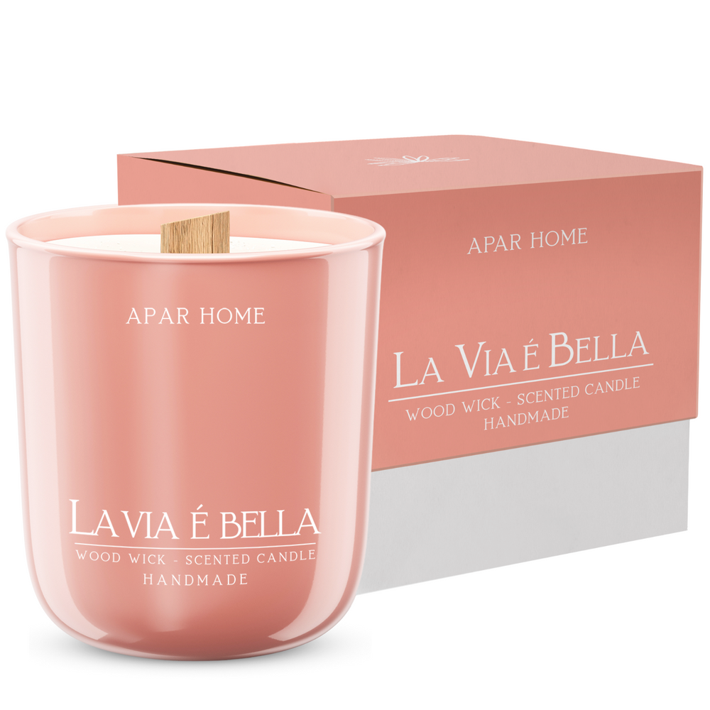 La Via Est Belle Scented Soy Candle in Screwed Jar 1 Piece