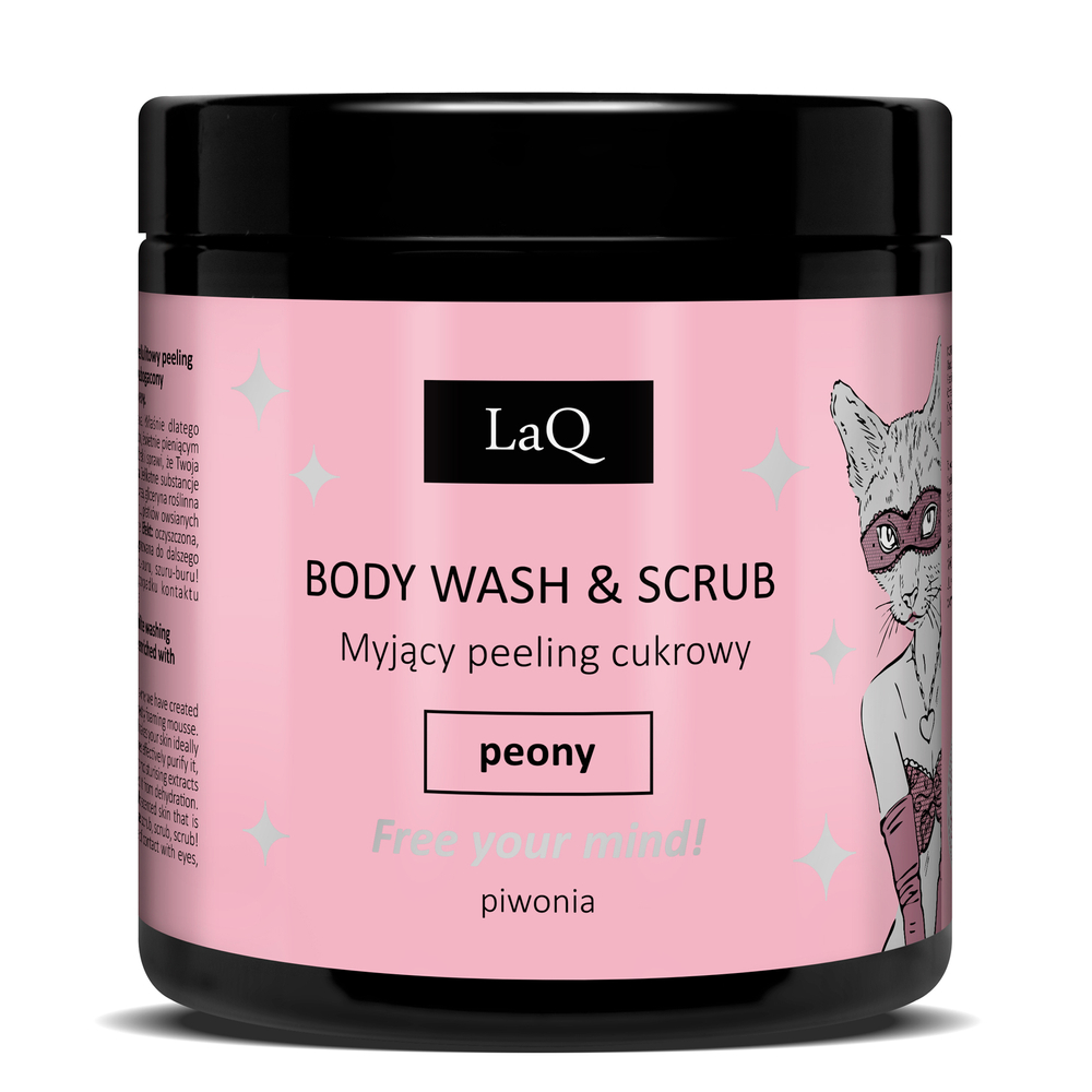 LaQ Kitty Peony Cleansing Smoothing Peeling with Peony Extract 200ml