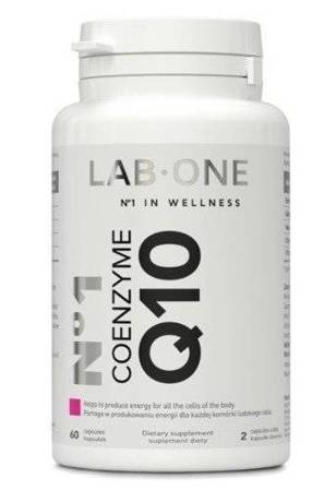 Lab One Coenzyme Q10 Skin Improvement Stress Muscles Natural Product 60caps.