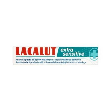Lacalut Extra Sensitive Toothpaste for Fragile Teeth 75ML
