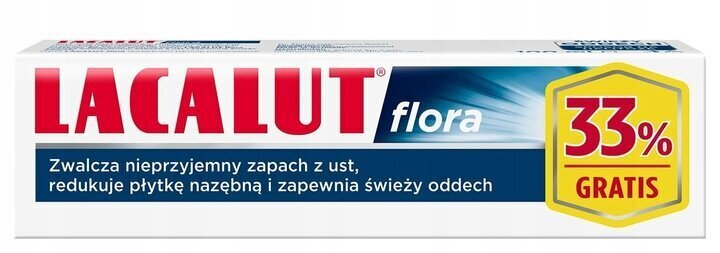 Lacalut Flora Toothpaste 100ml 33% Free