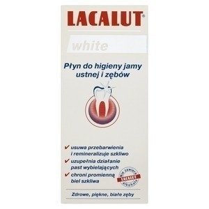 Lacalut White Oral Mouth Cavity and Teeth Hygiene Liquid 300ml