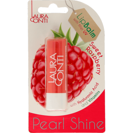 Laura Conti Sweet Raspberry Lip Balm with Filter UV and Hyaluronic Acid 4,8g