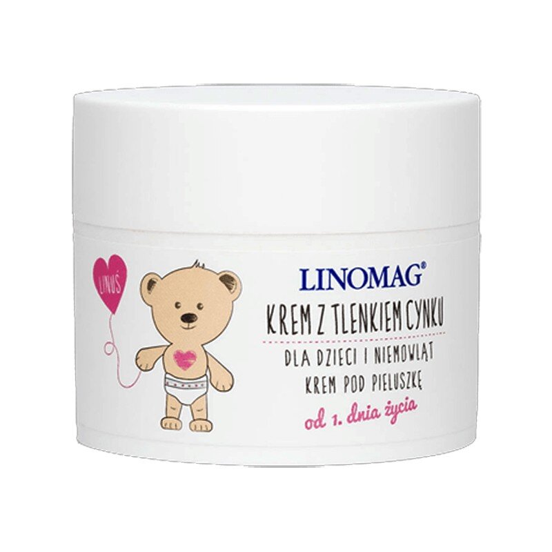 Linomag Cream with Zinc Oxide for Children and Babies from 1st Day of Life 50ml