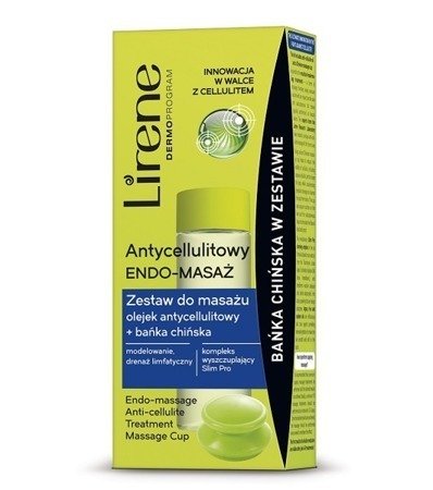 Lirene Anti Cellulite Endomassage Anti Cellulite Massage Oil 200ml Chinese Cupping