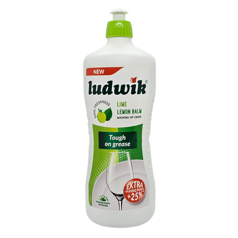 Ludwik Dishwashing Liquid with Lime and Melissa 900g